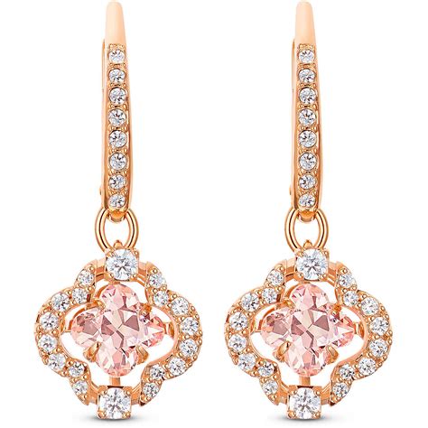 boucle d'oreille femme swarovski.